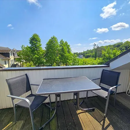 Duenenpark - Budget Mit 1 Schlafzimmer Und Balkon Im Dachgeschoss 110 * 빈츠